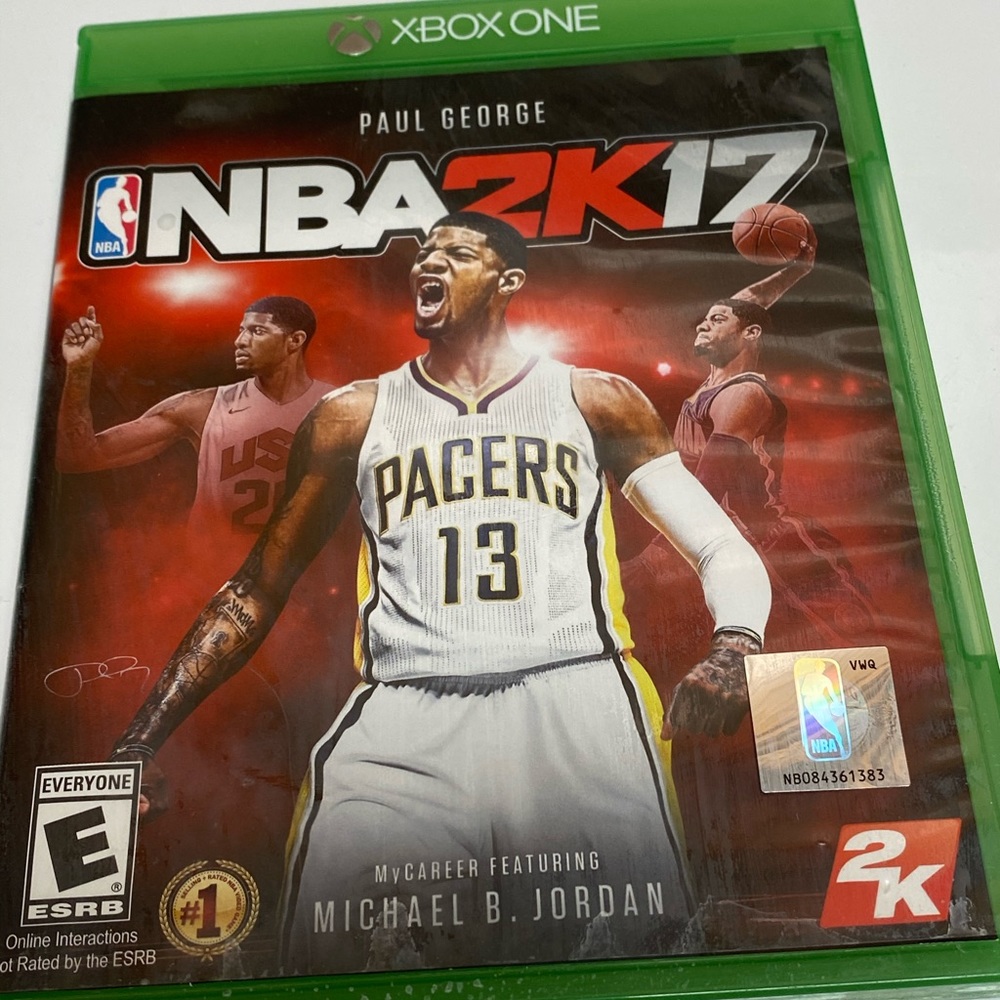 Xbox One NBA 2K17 Game Complete Case Disc Excellent Condition